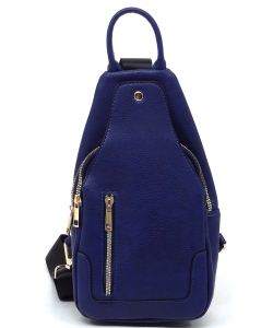 Fashion Sling Backpack AD2766 NAVY
